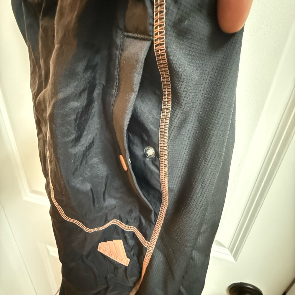 Adidas Drawstring Jogger Parachute Cream/ Pink Stitching SKIRT. Brand New! - Picture 6 of 12